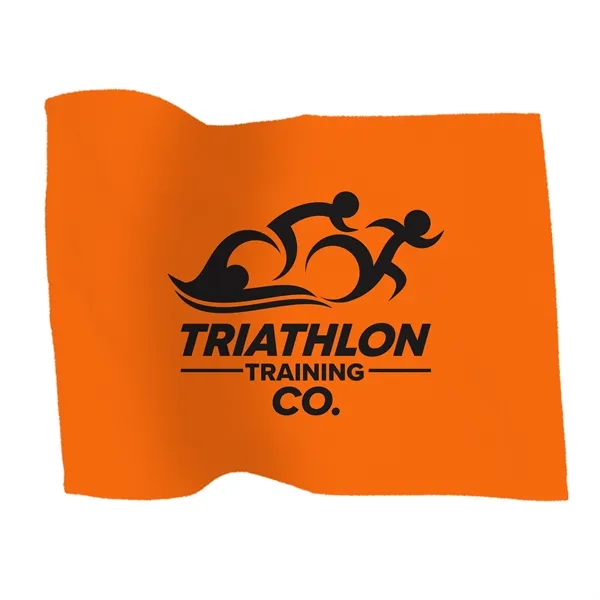 100% Cotton 15" x 18" Hemmed Terry/ Velour Rally Towel 270... from ASI 40480 Koozie Group