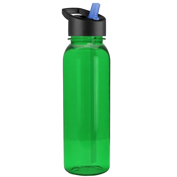 24 oz  Bottle with flip straw lid.... from ASI 40480 Koozie Group