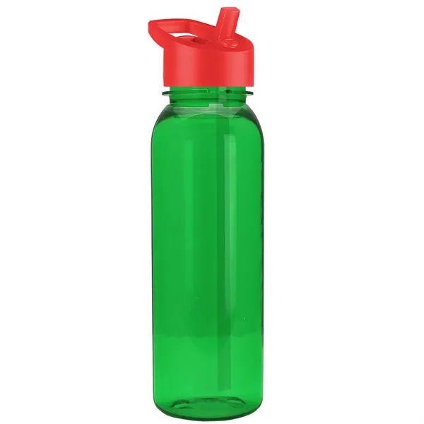 24 oz  Bottle with flip straw lid.... from ASI 40480 Koozie Group