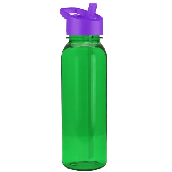 24 oz  Bottle with flip straw lid.... from ASI 40480 Koozie Group