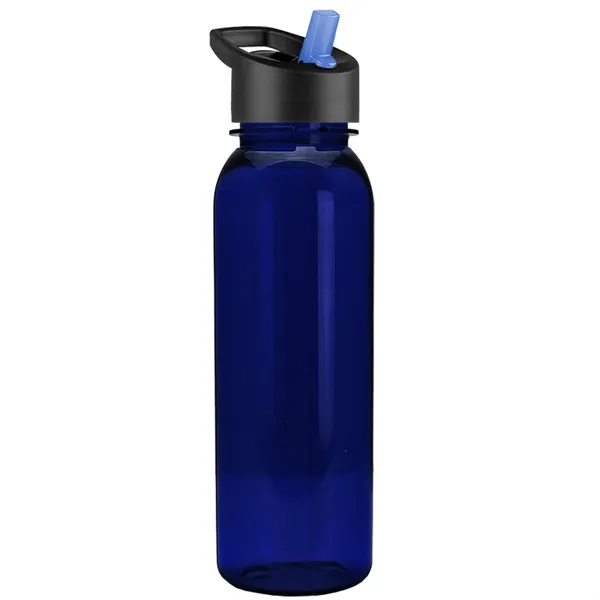 24 oz  Bottle with flip straw lid.... from ASI 40480 Koozie Group