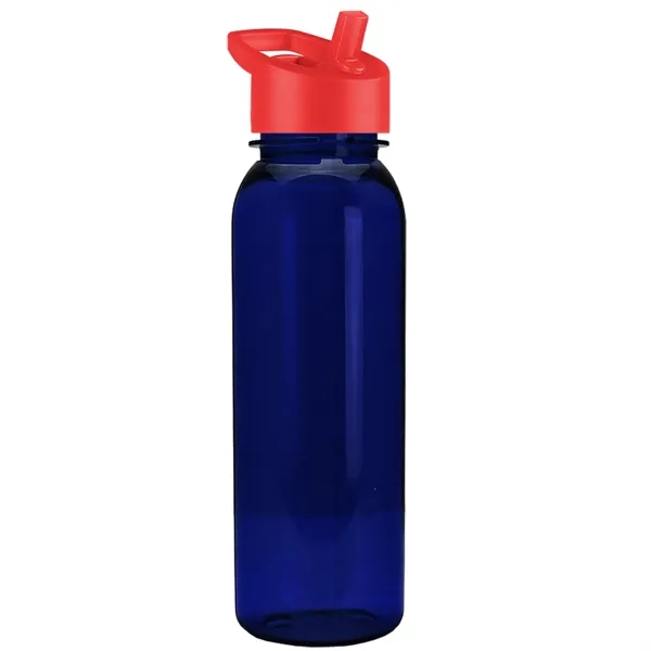 24 oz  Bottle with flip straw lid.... from ASI 40480 Koozie Group