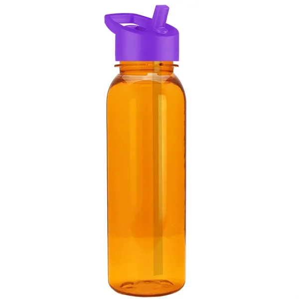 24 oz  Bottle with flip straw lid.... from ASI 40480 Koozie Group