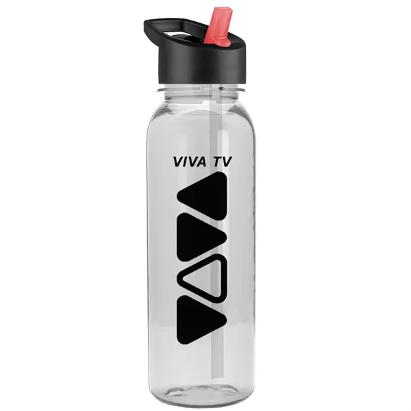 24 oz  Bottle with flip straw lid.... from ASI 40480 Koozie Group