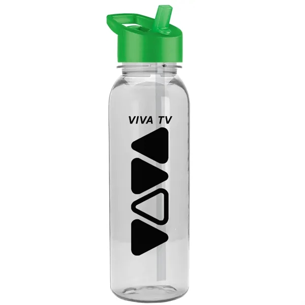 24 oz  Bottle with flip straw lid.... from ASI 40480 Koozie Group