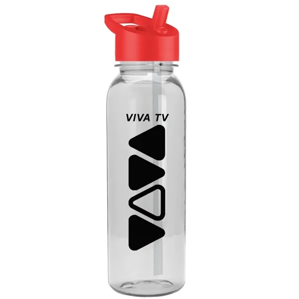 24 oz  Bottle with flip straw lid.... from ASI 40480 Koozie Group