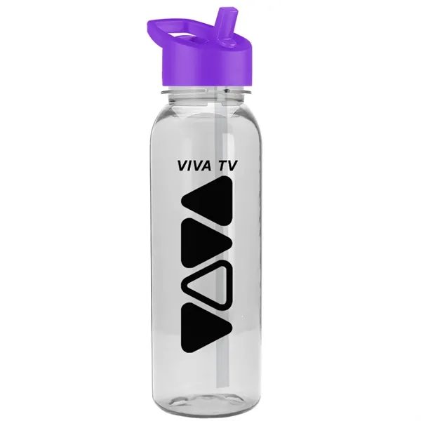 24 oz  Bottle with flip straw lid.... from ASI 40480 Koozie Group