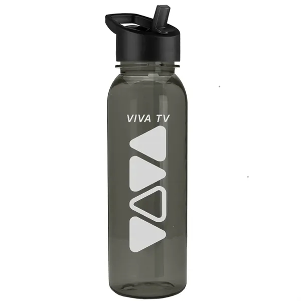 24 oz  Bottle with flip straw lid.... from ASI 40480 Koozie Group