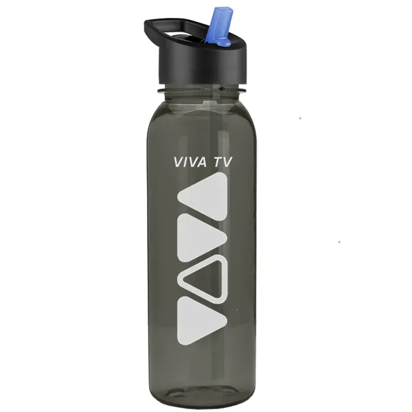 24 oz  Bottle with flip straw lid.... from ASI 40480 Koozie Group