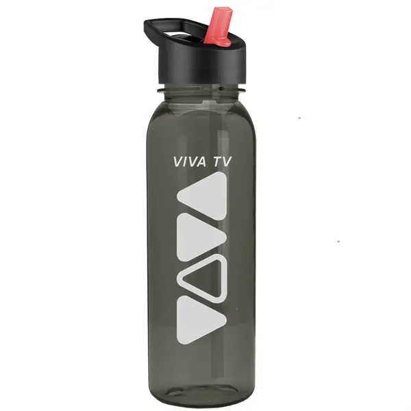 24 oz  Bottle with flip straw lid.... from ASI 40480 Koozie Group