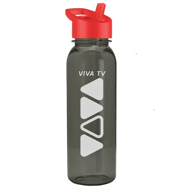 24 oz  Bottle with flip straw lid.... from ASI 40480 Koozie Group