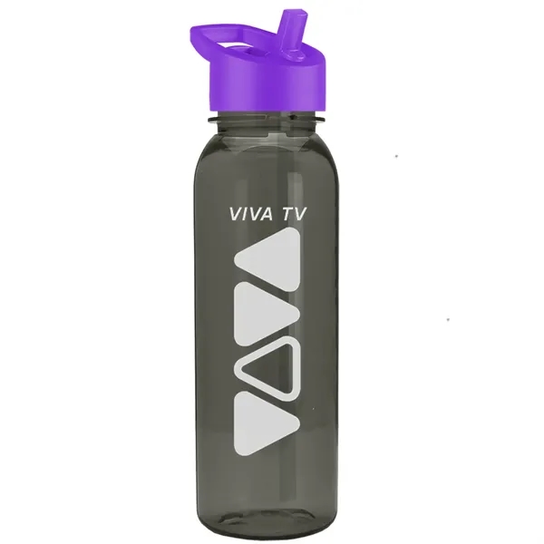 24 oz  Bottle with flip straw lid.... from ASI 40480 Koozie Group