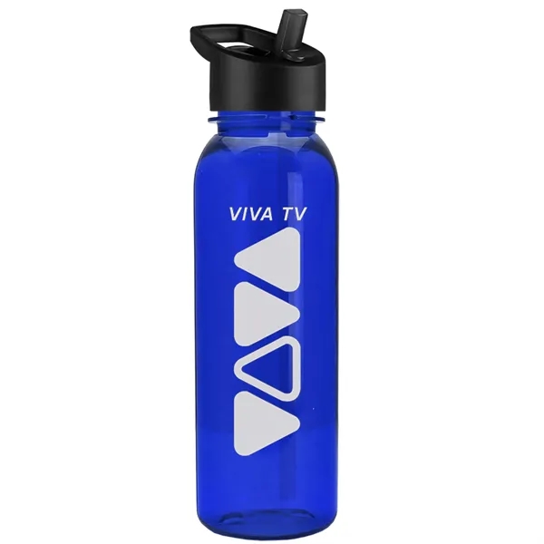 24 oz  Bottle with flip straw lid.... from ASI 40480 Koozie Group