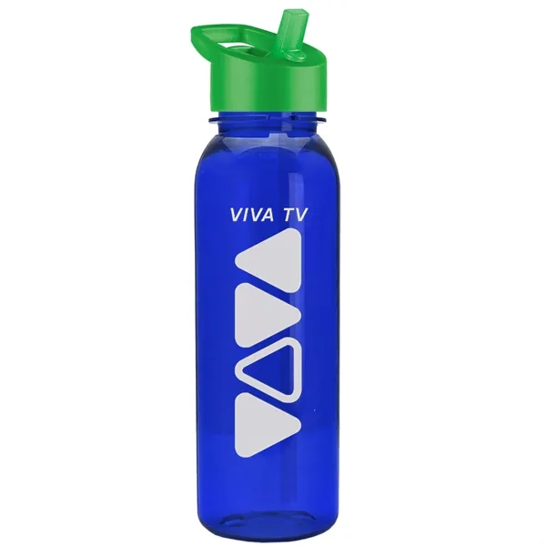 24 oz  Bottle with flip straw lid.... from ASI 40480 Koozie Group