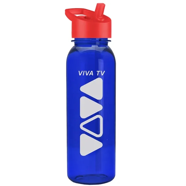 24 oz  Bottle with flip straw lid.... from ASI 40480 Koozie Group