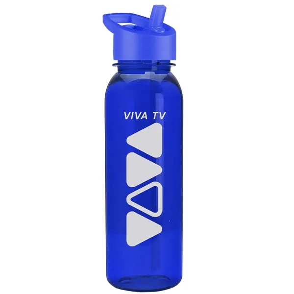 24 oz  Bottle with flip straw lid.... from ASI 40480 Koozie Group