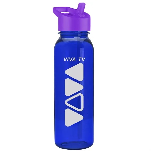 24 oz  Bottle with flip straw lid.... from ASI 40480 Koozie Group