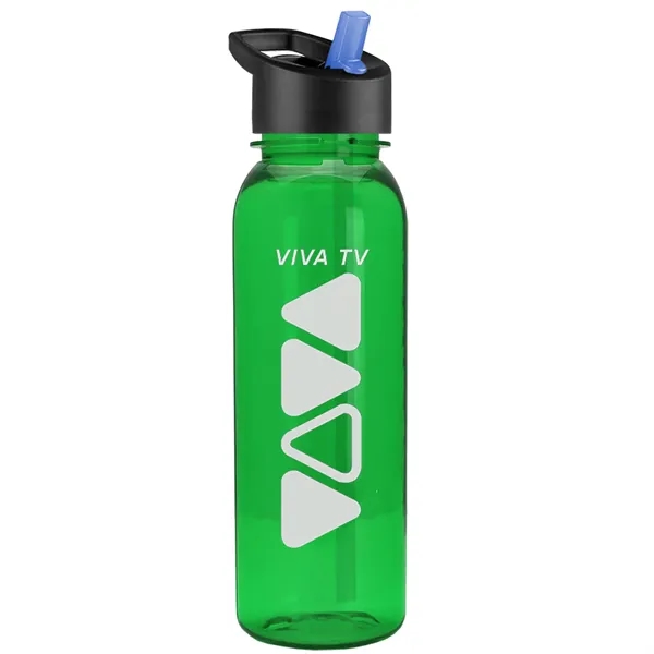 24 oz  Bottle with flip straw lid.... from ASI 40480 Koozie Group