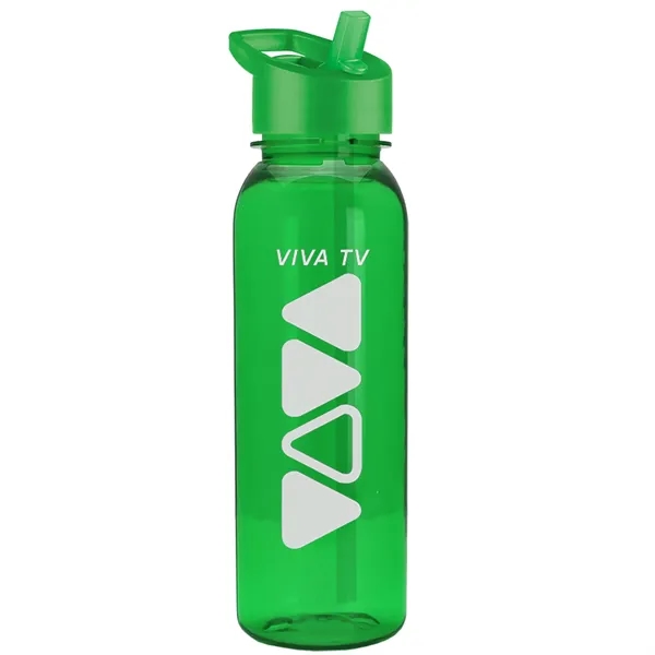 24 oz  Bottle with flip straw lid.... from ASI 40480 Koozie Group