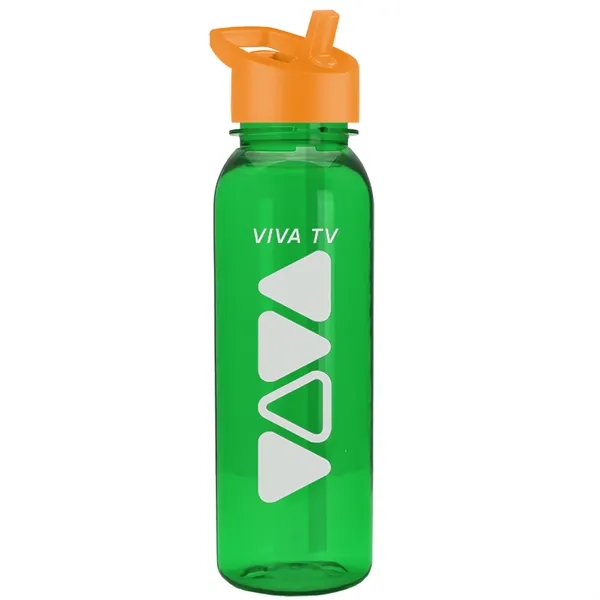 24 oz  Bottle with flip straw lid.... from ASI 40480 Koozie Group