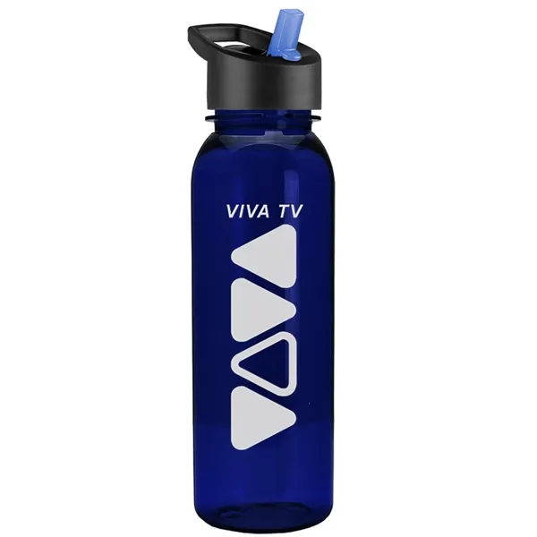 24 oz  Bottle with flip straw lid.... from ASI 40480 Koozie Group