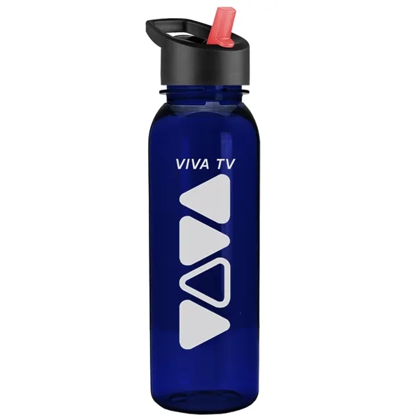 24 oz  Bottle with flip straw lid.... from ASI 40480 Koozie Group