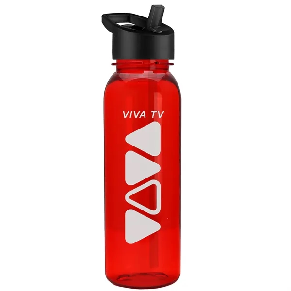 24 oz  Bottle with flip straw lid.... from ASI 40480 Koozie Group