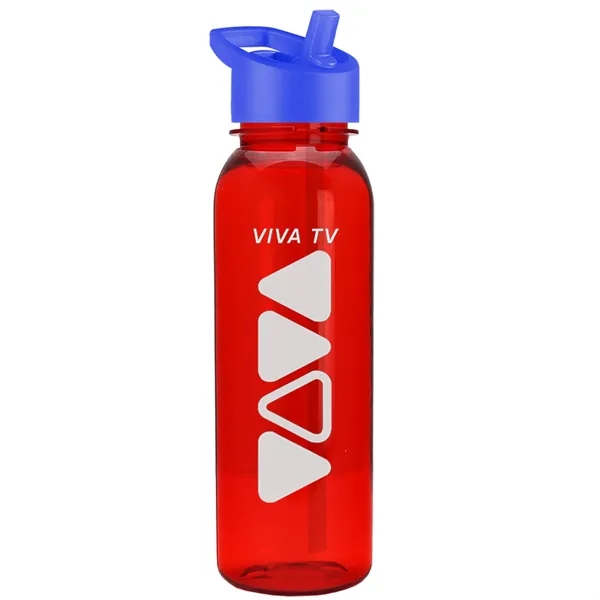 24 oz  Bottle with flip straw lid.... from ASI 40480 Koozie Group