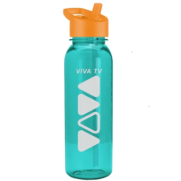 24 oz  Bottle with flip straw lid.... from ASI 40480 Koozie Group