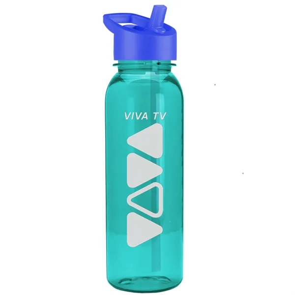 24 oz  Bottle with flip straw lid.... from ASI 40480 Koozie Group