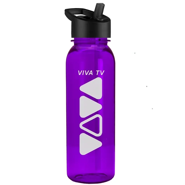 24 oz  Bottle with flip straw lid.... from ASI 40480 Koozie Group