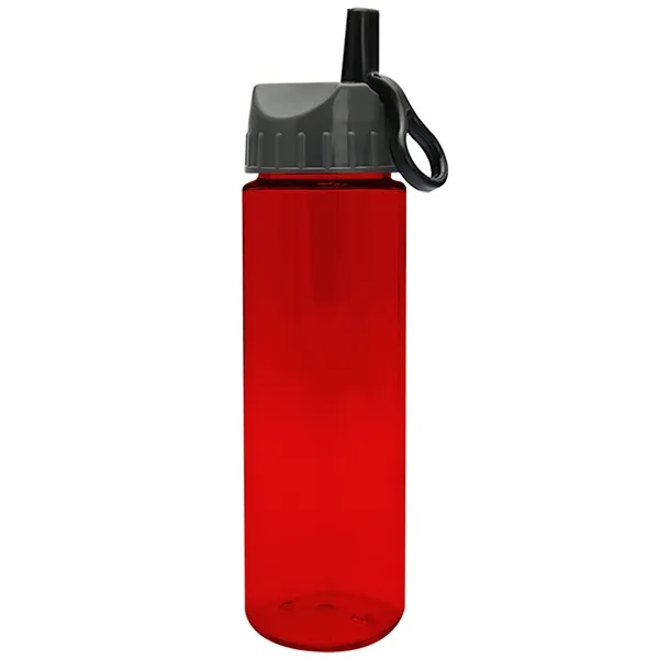 Freedom Bottle - 28 oz.Transparent Tritan™ Bottle with Ring Straw Lid... from ASI 40480 Koozie Group