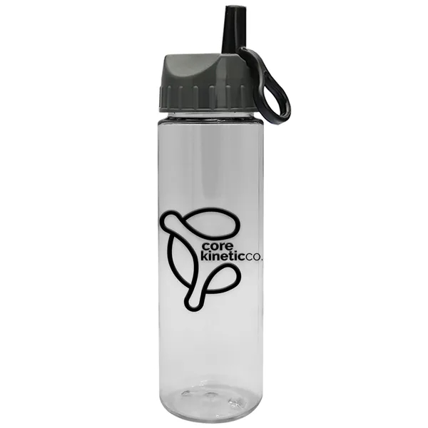 Freedom Bottle - 28 oz.Transparent Tritan™ Bottle with Ring Straw Lid... from ASI 40480 Koozie Group