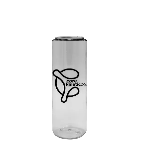 Freedom Bottle - 28 oz.Transparent Tritan™ Bottle with Ring Straw Lid... from ASI 40480 Koozie Group