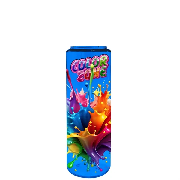 Freedom Bottle - 28 oz.Transparent Tritan™ Bottle with Ring Straw Lid... from ASI 40480 Koozie Group