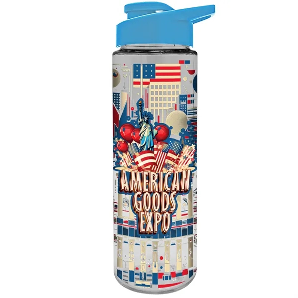 Freedom Bottle - 28 oz.Transparent Tritan™ Bottle with Drink Thru Lid... from ASI 40480 Koozie Group