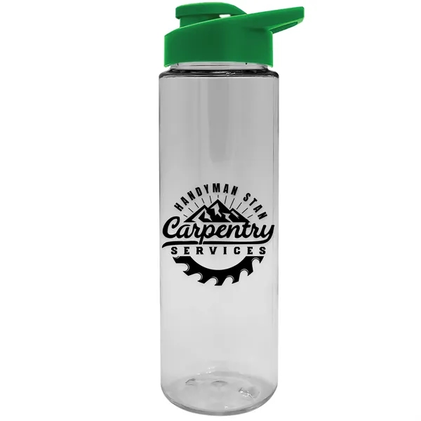 Freedom Bottle - 28 oz.Transparent Tritan™ Bottle with Drink Thru Lid... from ASI 40480 Koozie Group