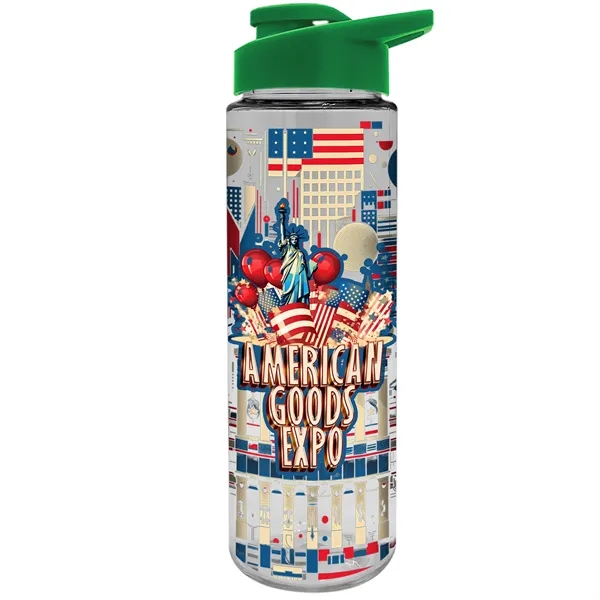 Freedom Bottle - 28 oz.Transparent Tritan™ Bottle with Drink Thru Lid... from ASI 40480 Koozie Group