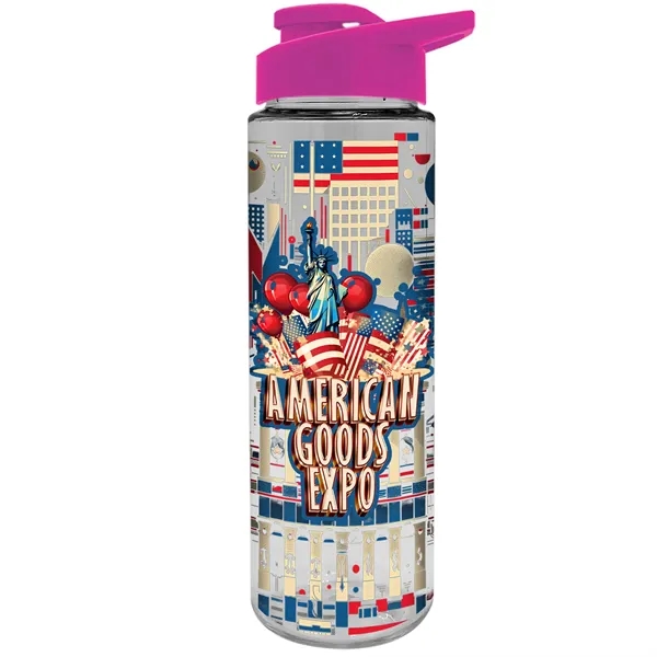 Freedom Bottle - 28 oz.Transparent Tritan™ Bottle with Drink Thru Lid... from ASI 40480 Koozie Group