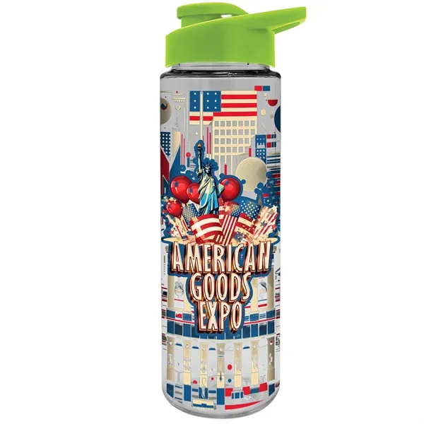 Freedom Bottle - 28 oz.Transparent Tritan™ Bottle with Drink Thru Lid... from ASI 40480 Koozie Group