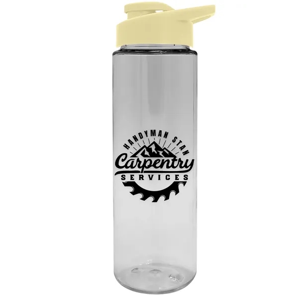 Freedom Bottle - 28 oz.Transparent Tritan™ Bottle with Drink Thru Lid... from ASI 40480 Koozie Group