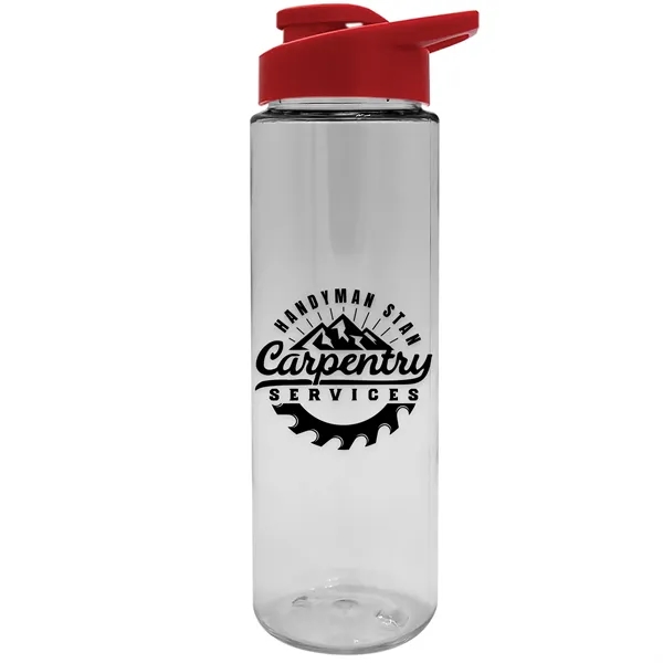 Freedom Bottle - 28 oz.Transparent Tritan™ Bottle with Drink Thru Lid... from ASI 40480 Koozie Group