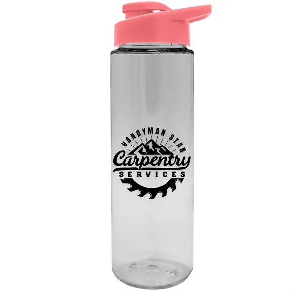 Freedom Bottle - 28 oz.Transparent Tritan™ Bottle with Drink Thru Lid... from ASI 40480 Koozie Group