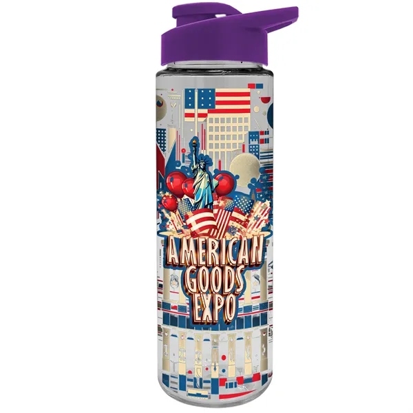 Freedom Bottle - 28 oz.Transparent Tritan™ Bottle with Drink Thru Lid... from ASI 40480 Koozie Group