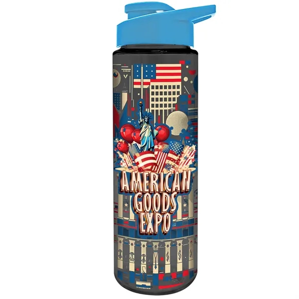 Freedom Bottle - 28 oz.Transparent Tritan™ Bottle with Drink Thru Lid... from ASI 40480 Koozie Group