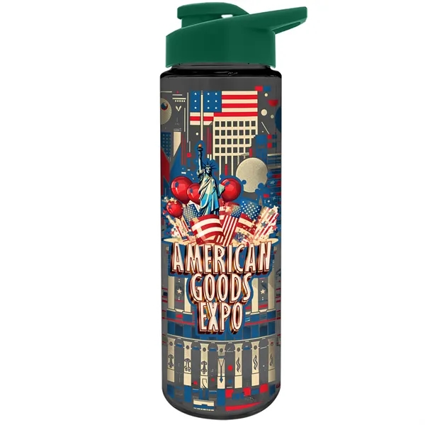 Freedom Bottle - 28 oz.Transparent Tritan™ Bottle with Drink Thru Lid... from ASI 40480 Koozie Group