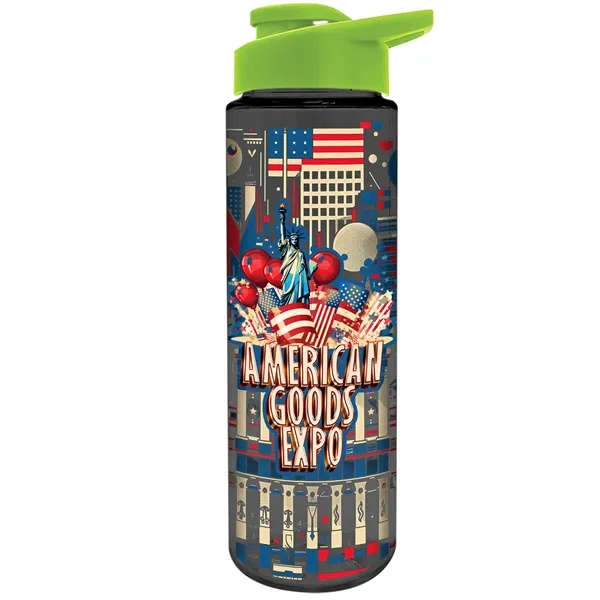 Freedom Bottle - 28 oz.Transparent Tritan™ Bottle with Drink Thru Lid... from ASI 40480 Koozie Group