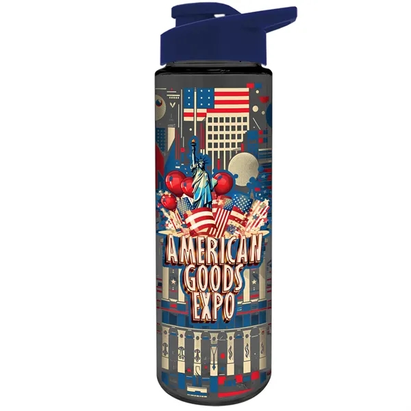 Freedom Bottle - 28 oz.Transparent Tritan™ Bottle with Drink Thru Lid... from ASI 40480 Koozie Group