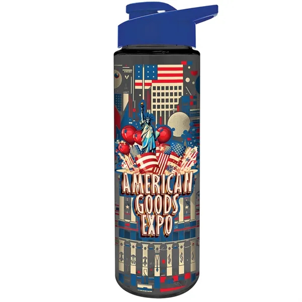 Freedom Bottle - 28 oz.Transparent Tritan™ Bottle with Drink Thru Lid... from ASI 40480 Koozie Group