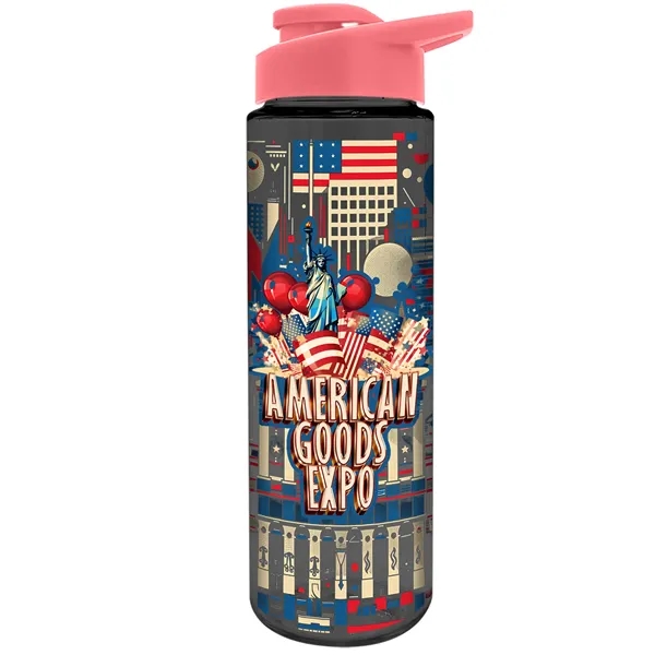 Freedom Bottle - 28 oz.Transparent Tritan™ Bottle with Drink Thru Lid... from ASI 40480 Koozie Group